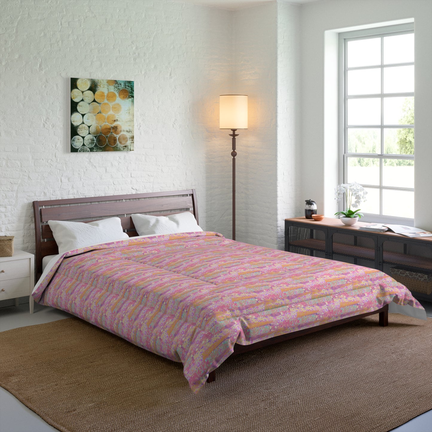 Wild Tropic Collage Basic Bedding Set