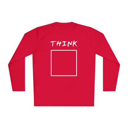 Think (Outside The Box) Adult Long Sleeve Tee