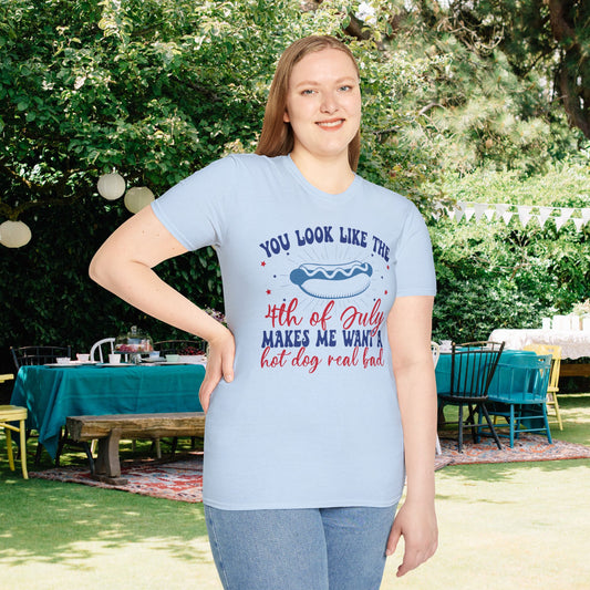 You Look Like The 4th of July Adult T-shirt