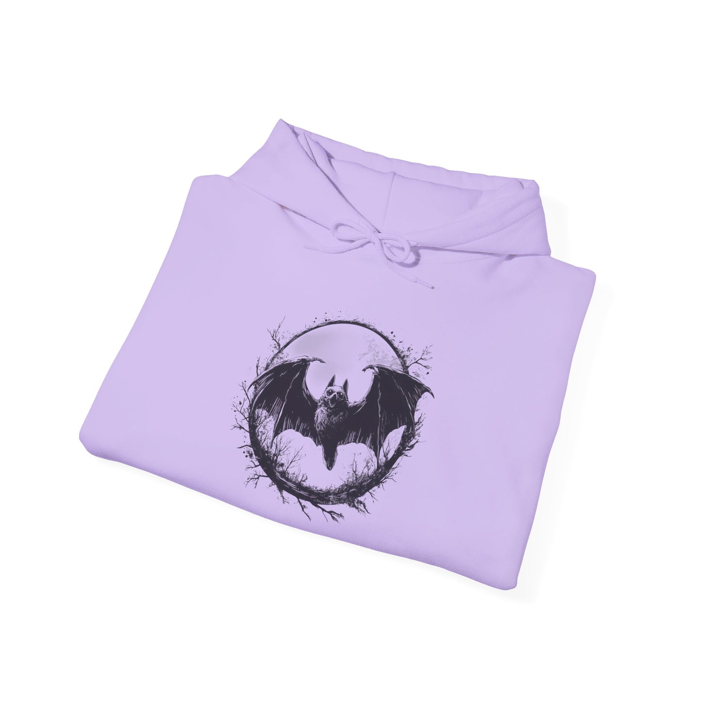 Creepy Bat Heavy Blend™ Hooded Sweatshirt