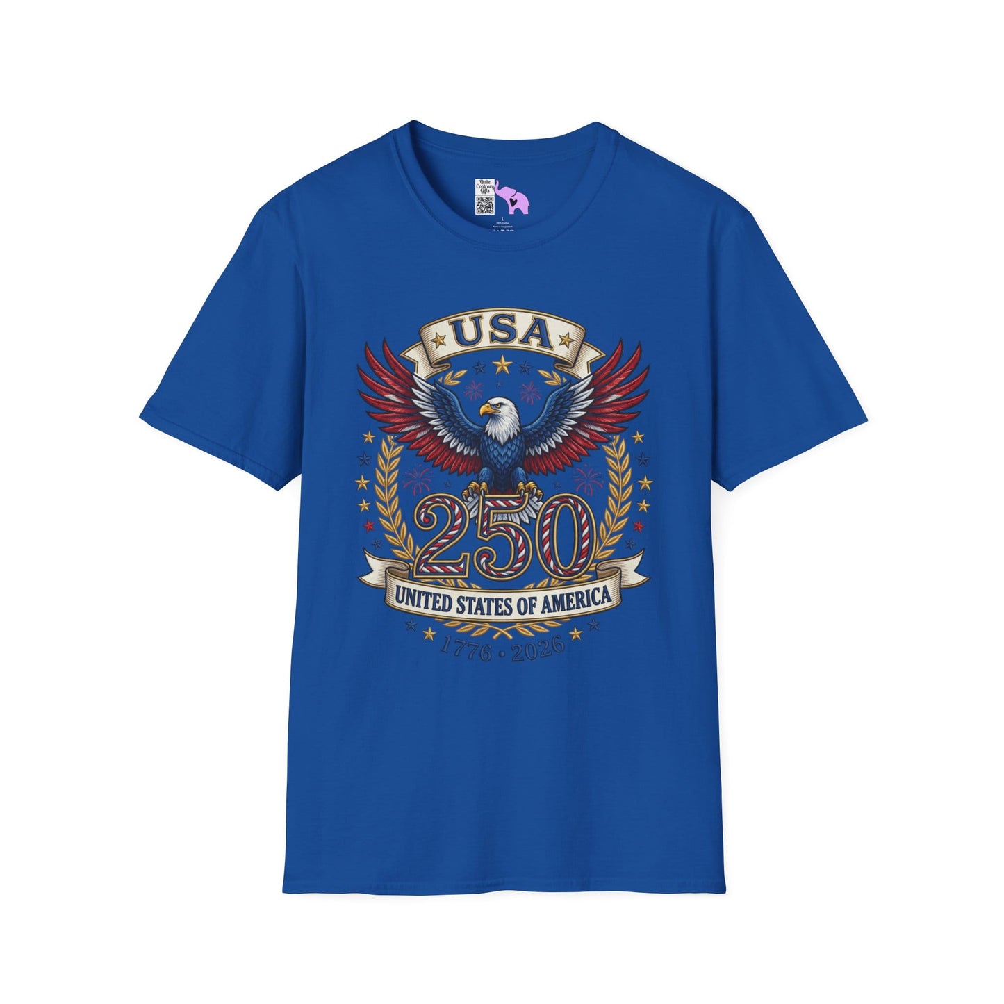 USA 250 Eagle Adult T-shirt