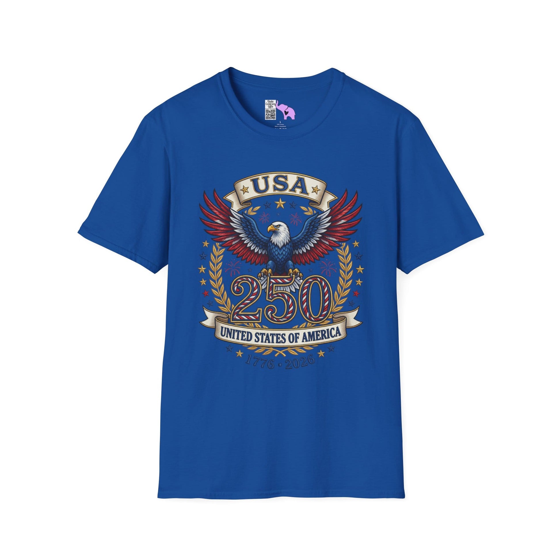 USA 250 Eagle Adult T-shirt