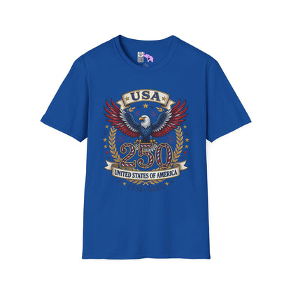 USA 250 Eagle Adult T-shirt