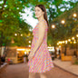 Split Spectrum Camo Women's Skater Dress