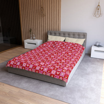 Valentine Toss  Duvet Bedding Set