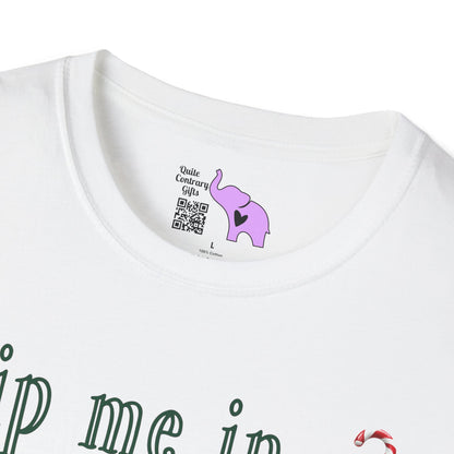 Dip Me in Peppermint & Call Me a Candy Cane Adult T-shirt