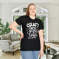 Craft First Talk Later Adult T-shirt