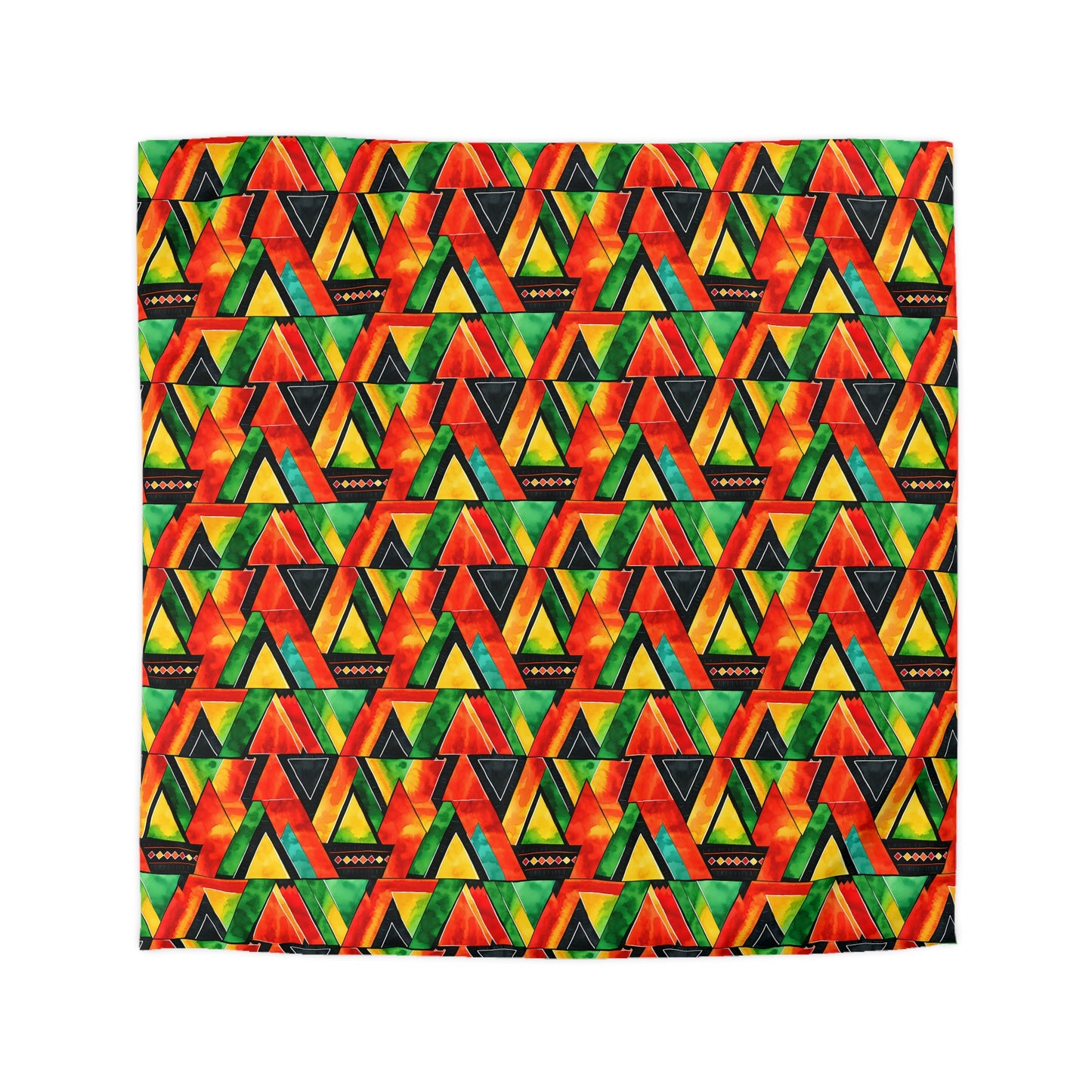 Abundance Vibes Microfiber Duvet Cover