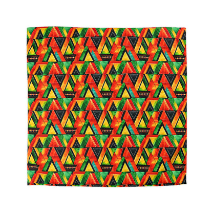 Abundance Vibes Microfiber Duvet Cover