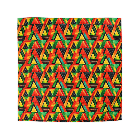 Abundance Vibes Microfiber Duvet Cover