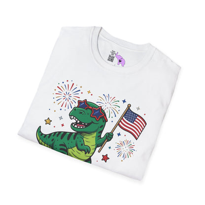 American Dinosaur Adult T-shirt