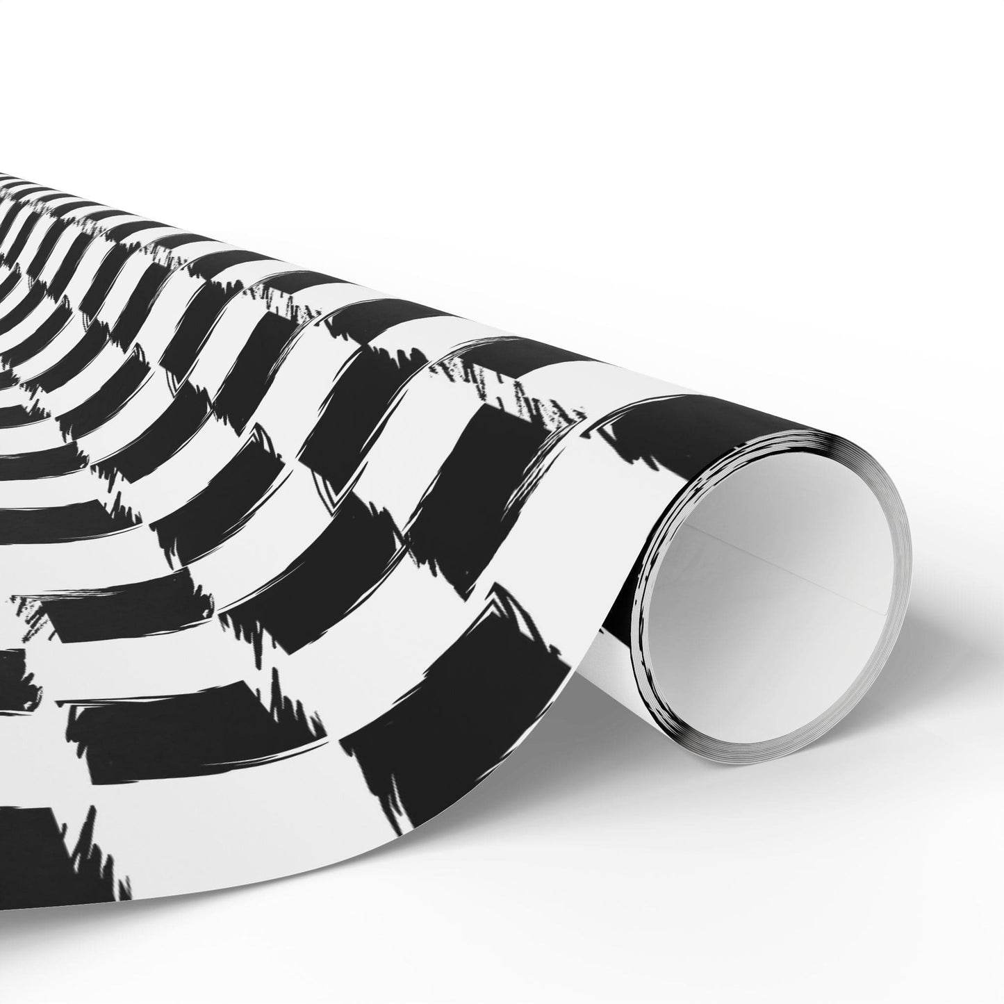 Distorted Check Wrapping Paper