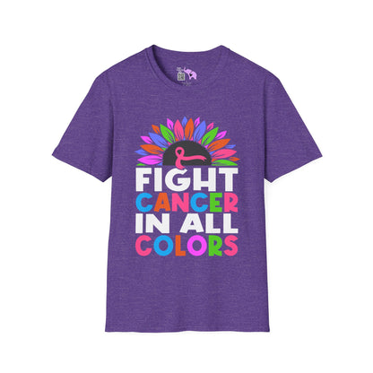 Fight Cancer in All Colors 26 Adult T-shirt