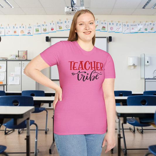 Teacher Tribe Adult T-shirt