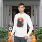 Halloween Graveyard 2 Adult Long Sleeve Tee