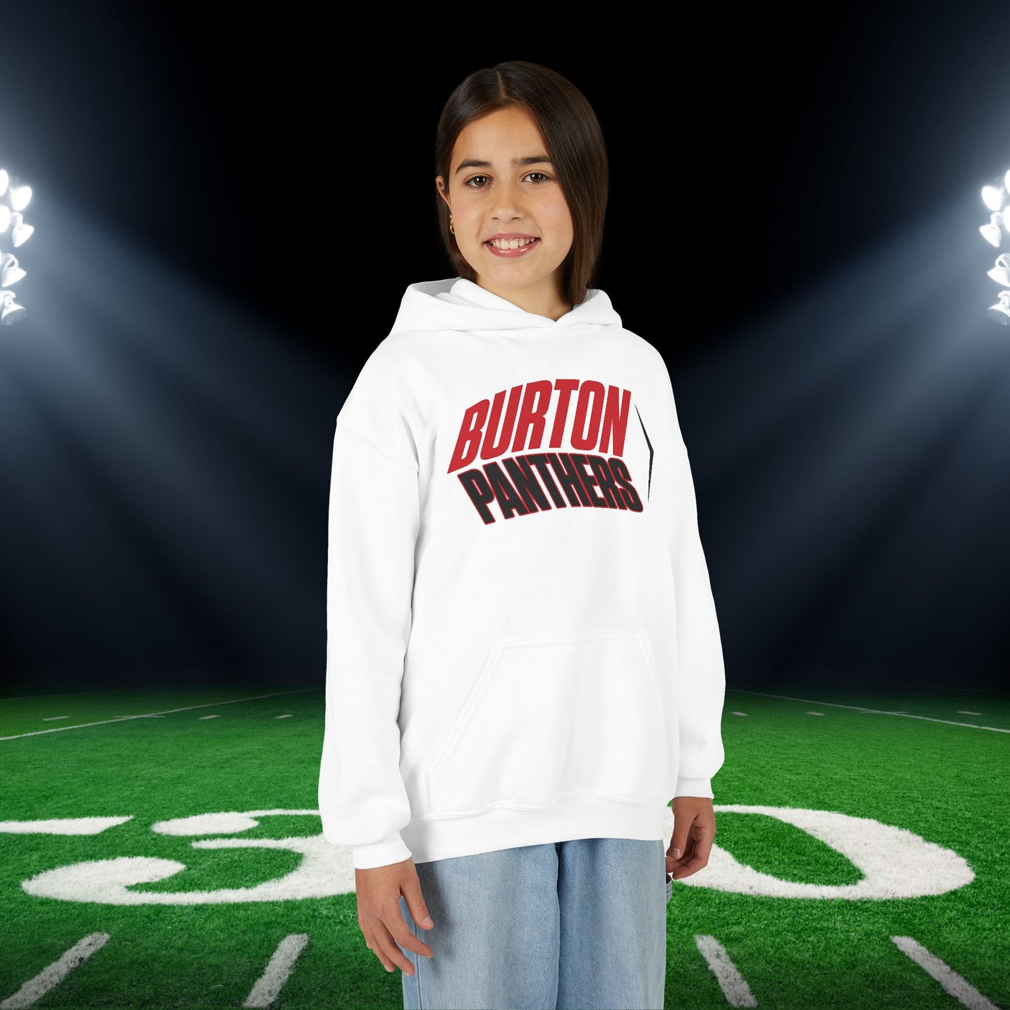 Burton Panthers (Angled) Youth Heavy Blend Hoodie