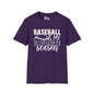 Baseball Is My Favorite Season Adult T-shirt