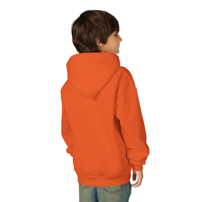 ""Inferno Jack-O’-Lantern Youth Heavy Blend Hoodie