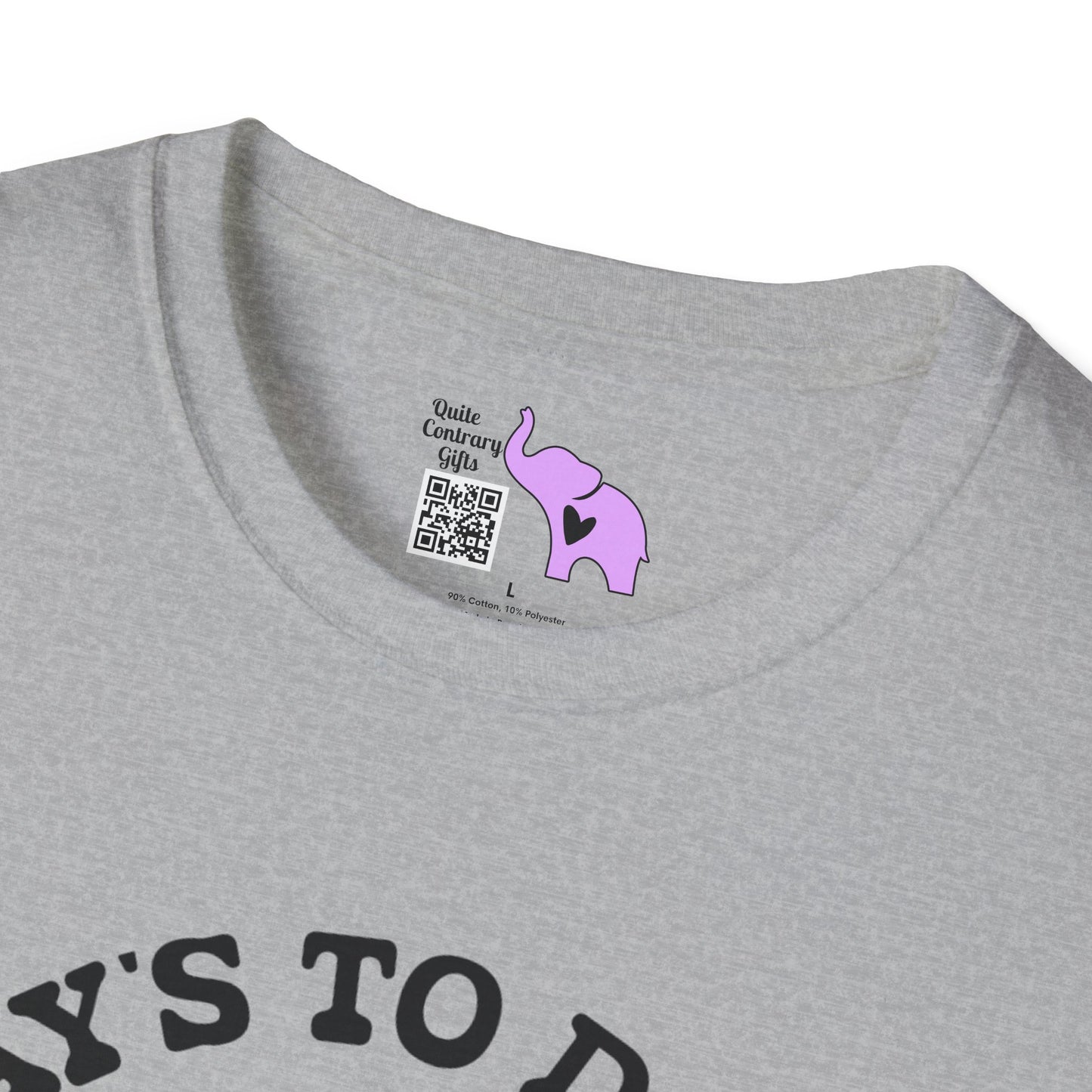 Today's To Do List... Adult T-shirt