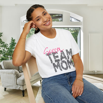 Soccer Team Mom Adult T-shirt