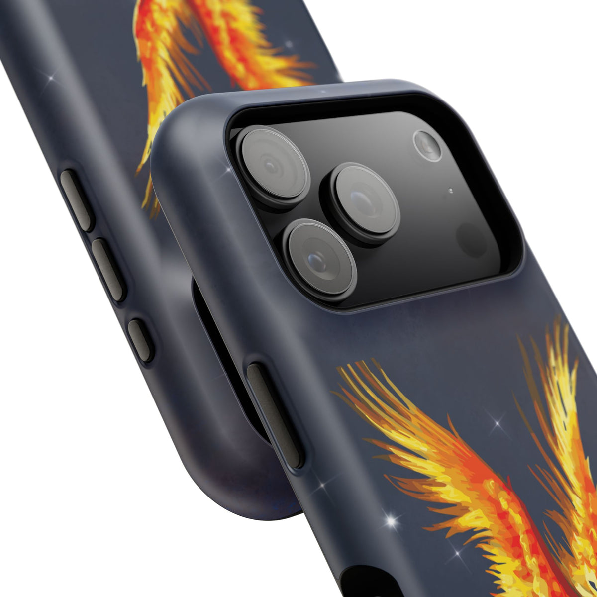 Phoenix Over Nebula MagSafe® Compatible Tough Case for iPhone