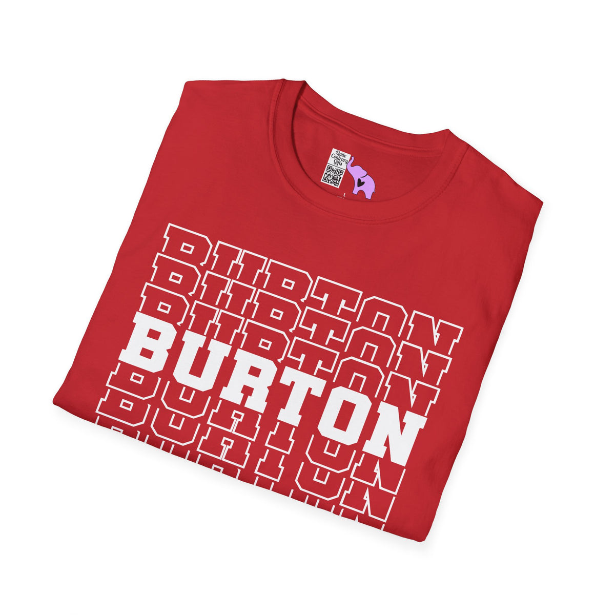 Burton (Stacked) Adult T-shirt