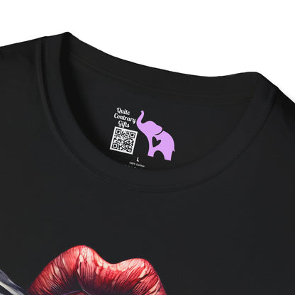 Vampire Mouth Adult T-shirt