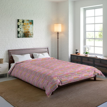 Wild Tropic Collage Comforter