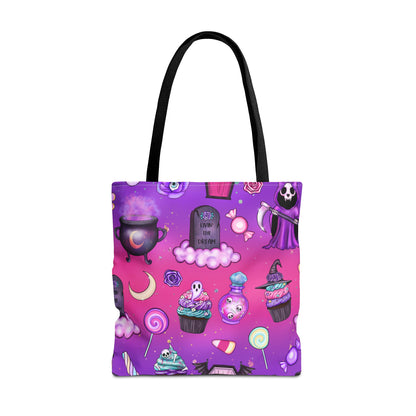 Haunted Sugar Rush Canvas Tote Bag