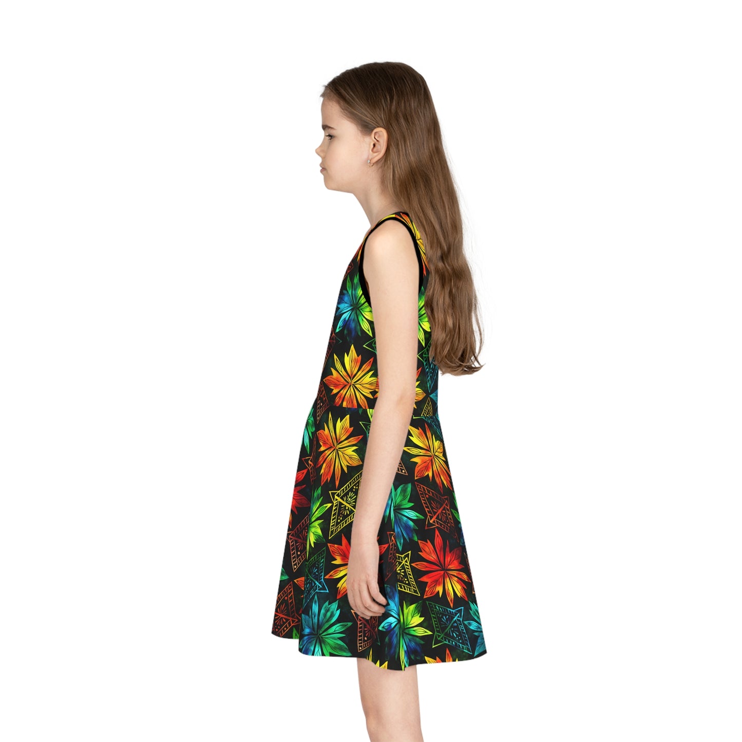 Celebration Mosaic Girls' Sleeveless Sundress