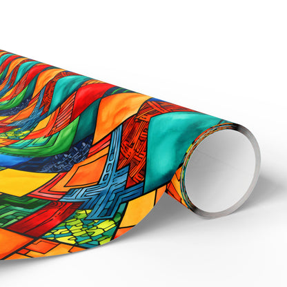 Heritage Pulse Kwanzaa Wrapping Paper