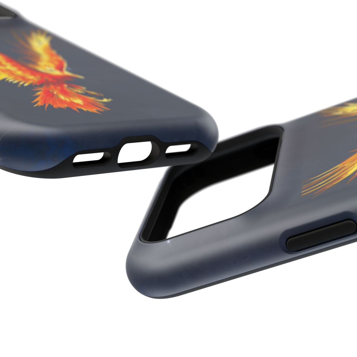 Phoenix Over Nebula MagSafe® Compatible Tough Case for iPhone