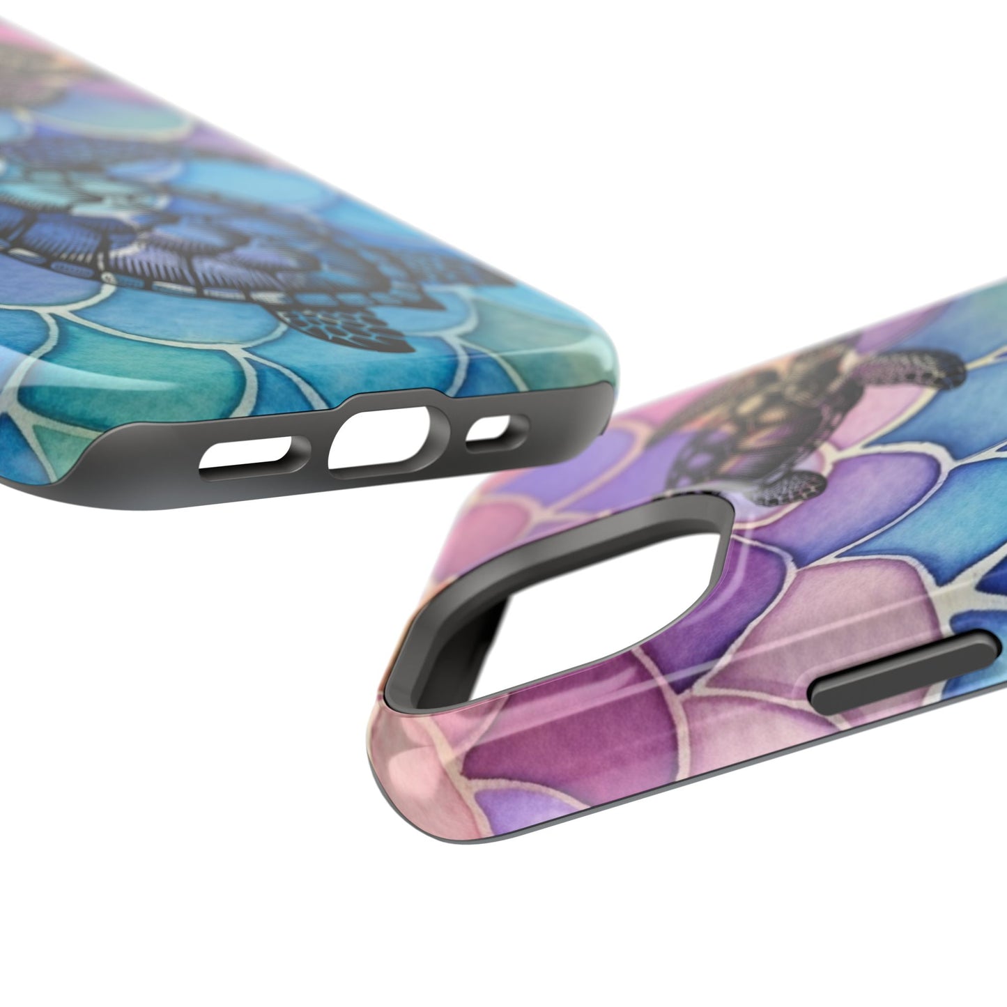 Sea Turtle Silhouette MagSafe® Compatible Tough Case for iPhone