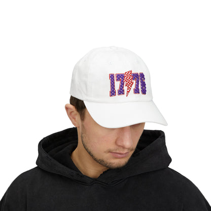 1776 Stars & Stripes Embroidered Classic Dad Cap