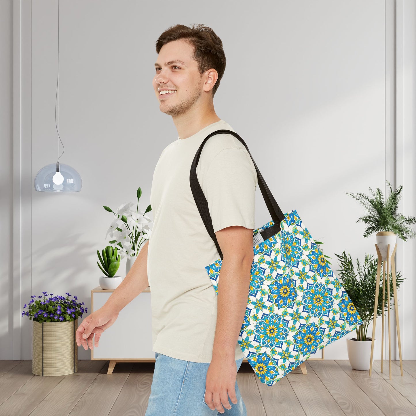 Porto Breeze Canvas Tote Bag