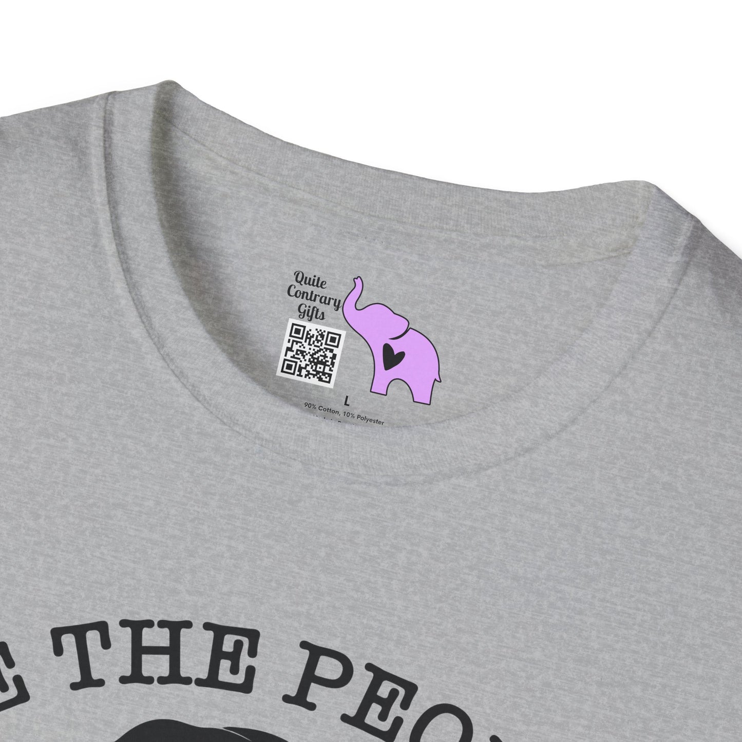 We The People Like To Party (Abraham Lincoln) Adult T-shirt