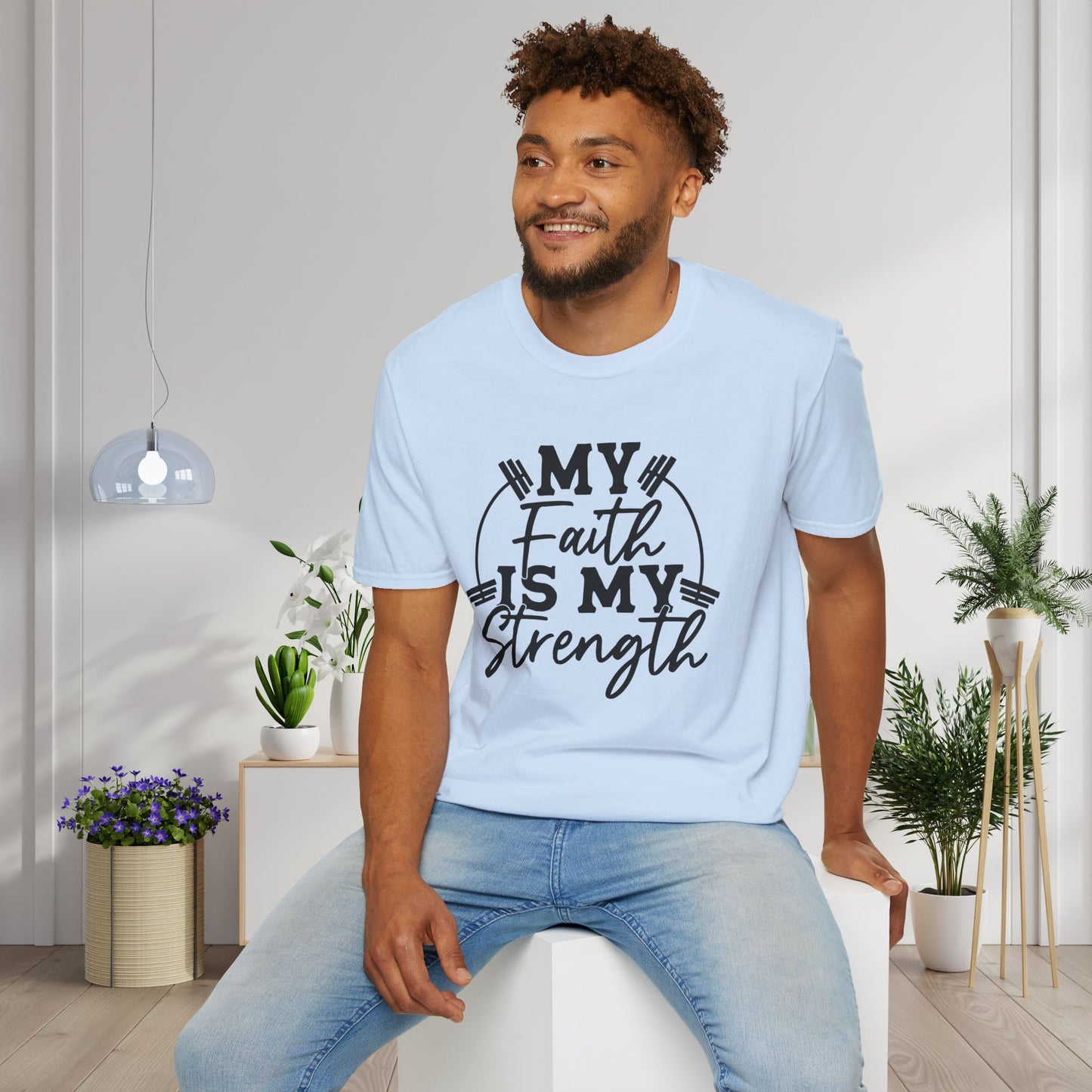 My Faith Is My Strength Adult T-shirt