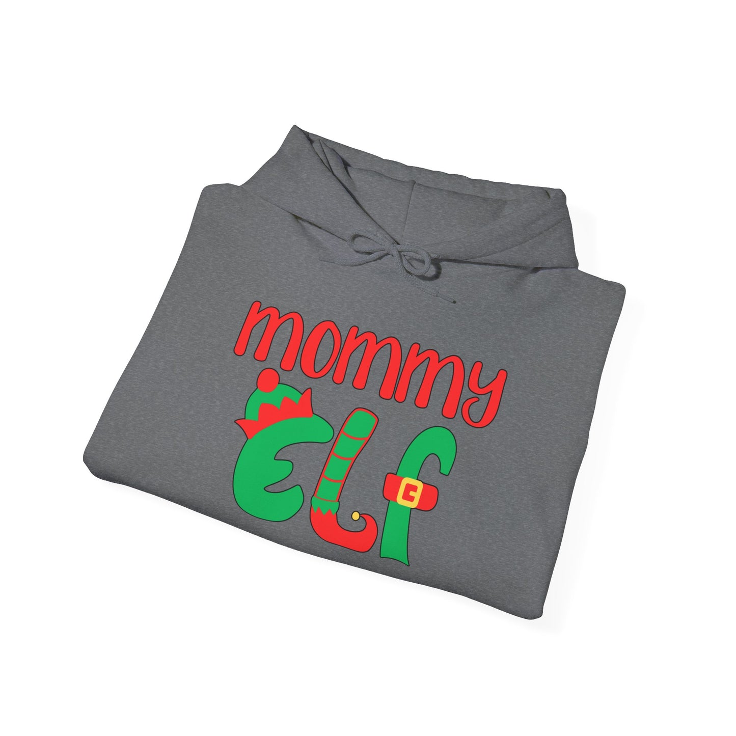 Mommy Elf Adult Heavy Blend™ Hooded Sweatshirt