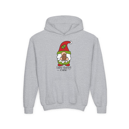 Cookie Baking Crew Gnome Youth Hoodie