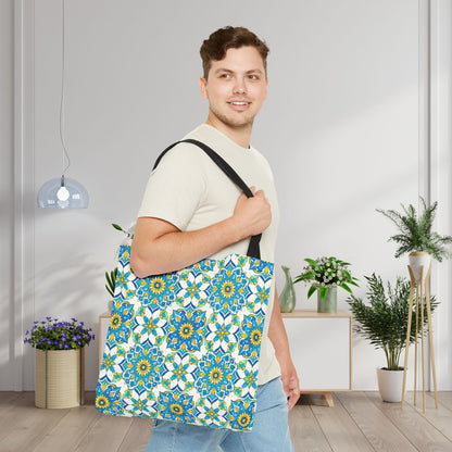 Porto Breeze Canvas Tote Bag
