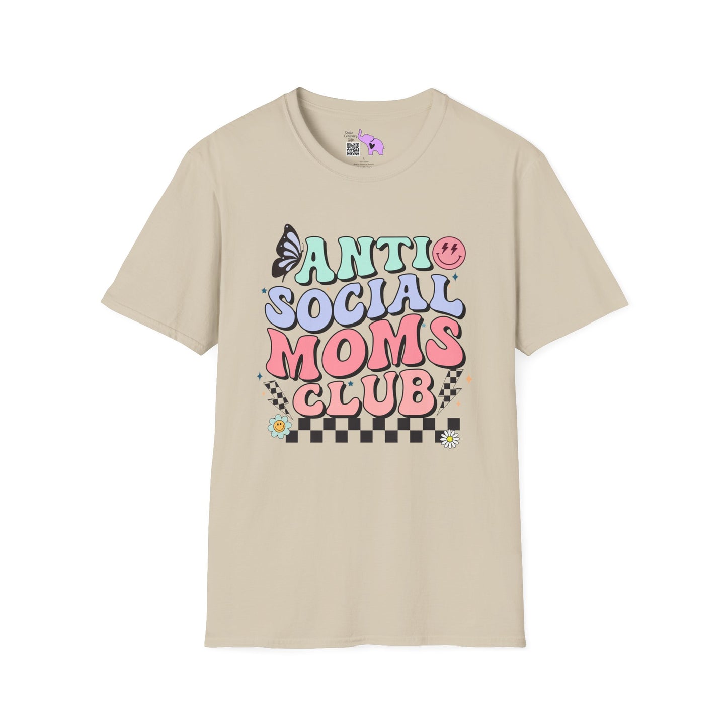 Antisocial Mom's Club T-shirt