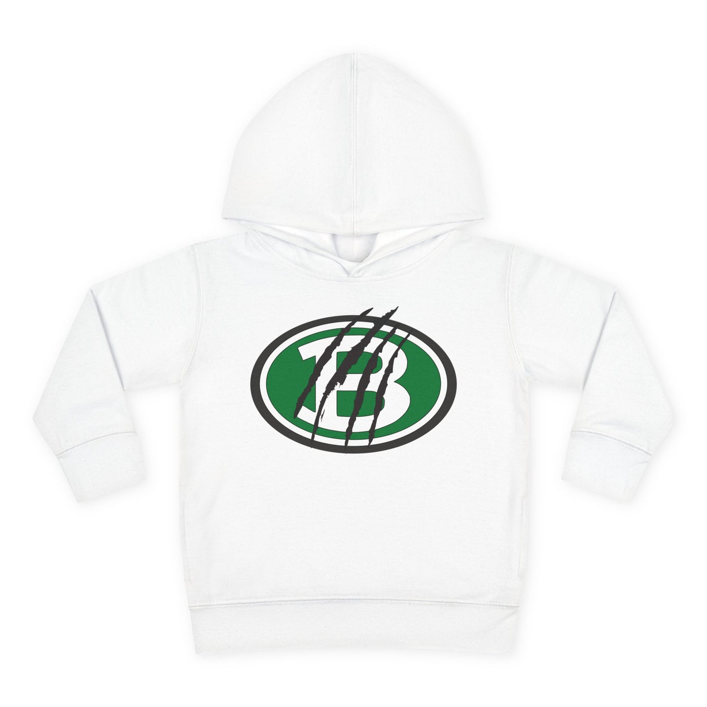 Brenham ISD Logo w/Claw Marks Toddler Hoodie