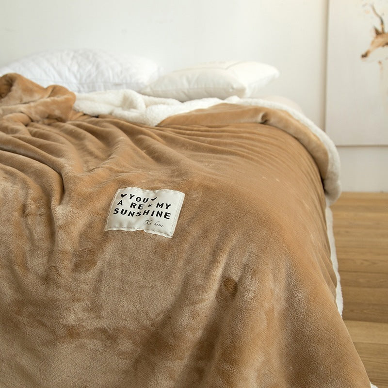 Cozy Fleece Sofa Blanket
