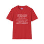 I'm Not Lucky I'm Blessed Adult T-shirt