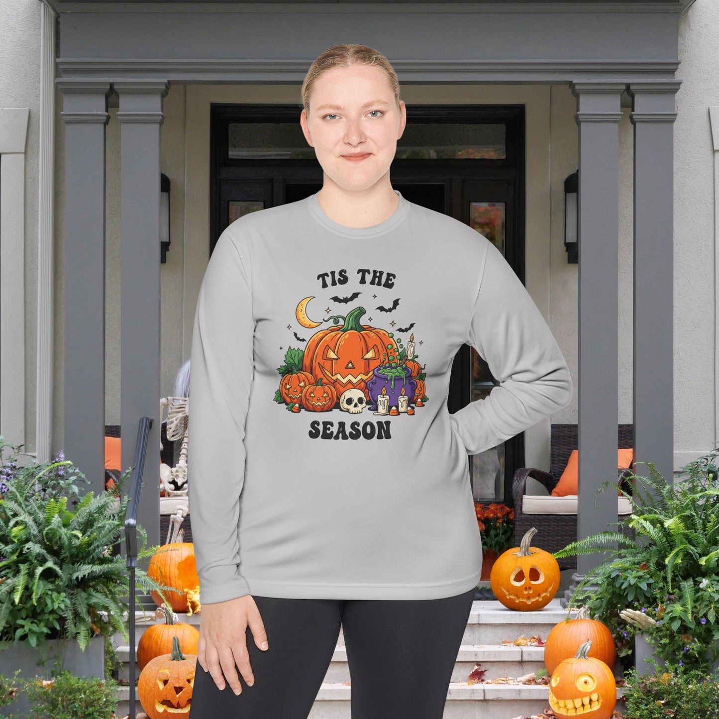 Tis the Season (Halloween) Adult Long Sleeve Tee