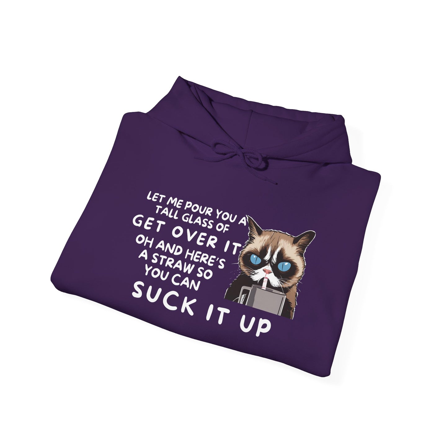 Let Me Pour You A Tall Glass of Get Over It... Adult Heavy Blend™ Hoodie