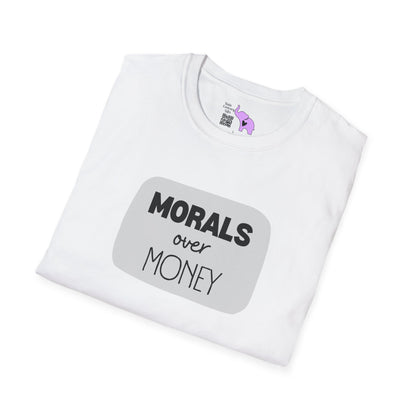 Morals over Money T-shirt