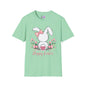 Happy Easter (Bunny Tail) Adult T-shirt