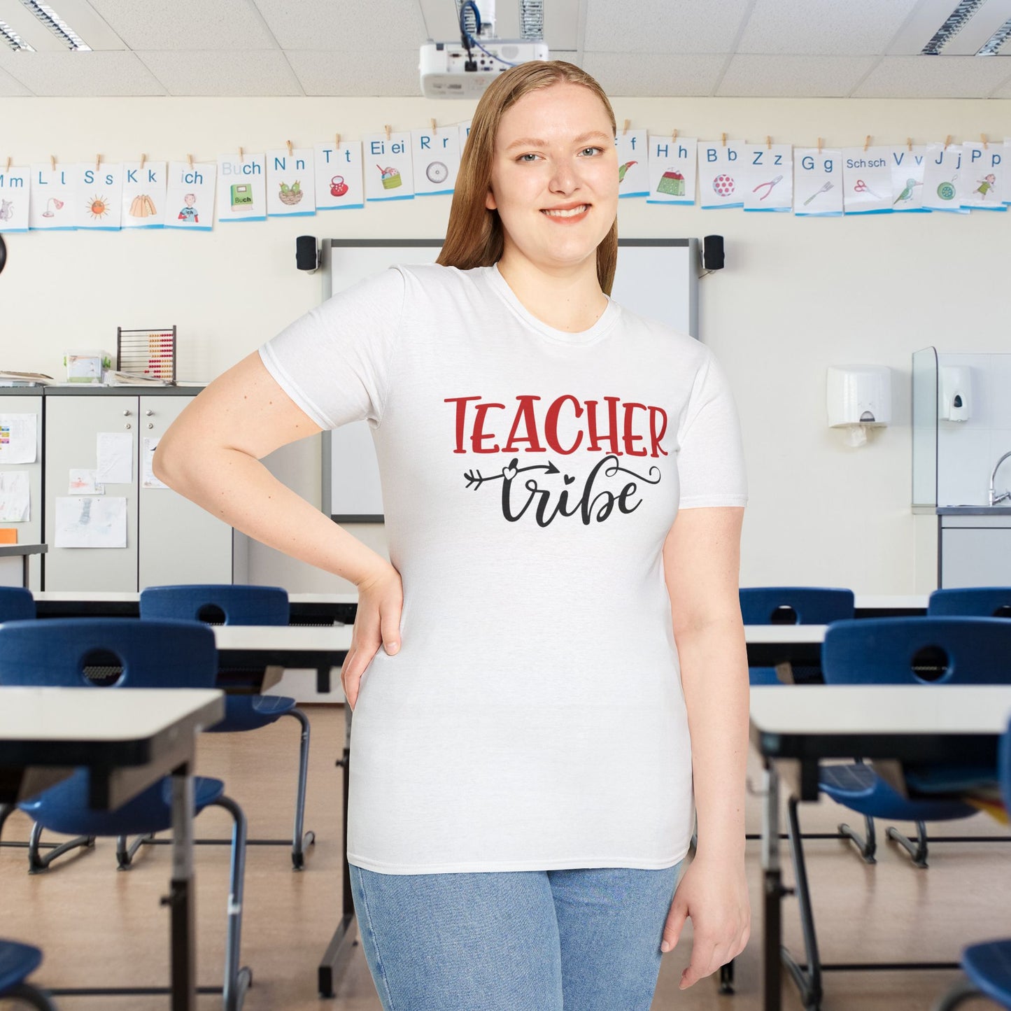 Teacher Tribe Adult T-shirt