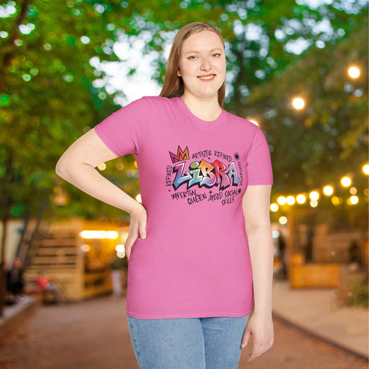 Libra Street Art Adult T-shirt
